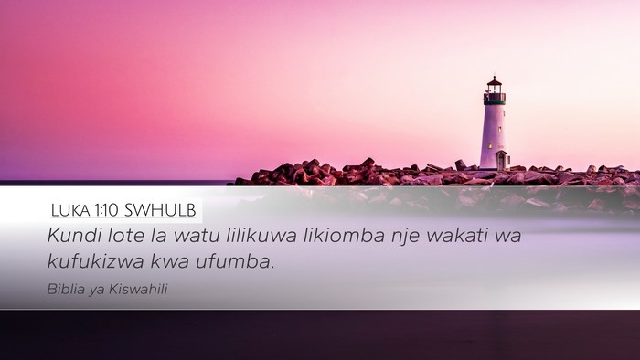 Luka 1:10 SWHULB Bible Verse Image