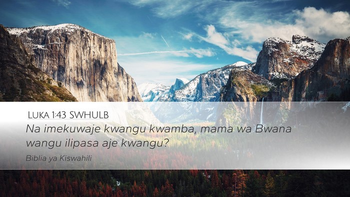 Luka 1:43 SWHULB Bible Verse Image