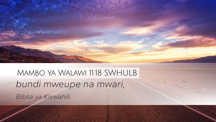 Mambo ya Walawi 11:18 SWHULB Desktop Wallpaper - bundi mweupe na - Desktop Bible Verse Wallpaper