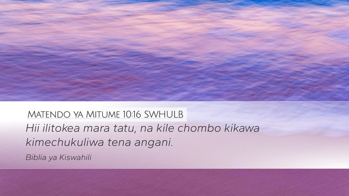 Matendo ya Mitume 10:16 SWHULB Bible Verse Image