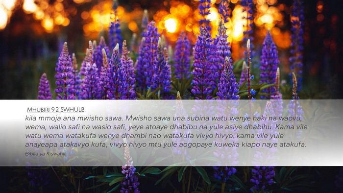 Mhubiri 9:2 SWHULB Bible Verse Image