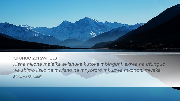 Ufunuo 20:1 SWHULB Bible Verse Image