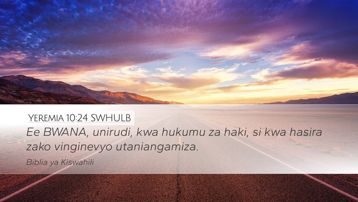 Yeremia 10:24 SWHULB Bible Verse Image