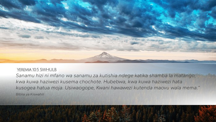 Yeremia 10:5 SWHULB Bible Verse Image