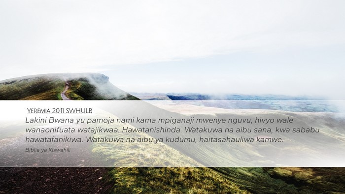 Yeremia 20:11 SWHULB Bible Verse Image