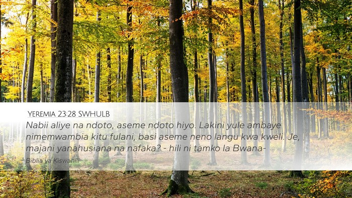 Yeremia 23:28 SWHULB Bible Verse Image