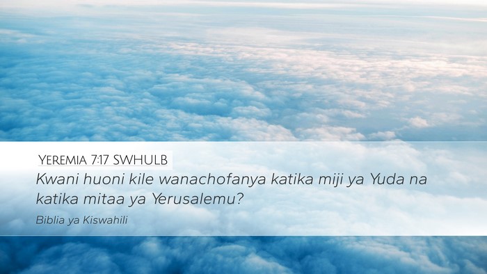 Yeremia 7:17 SWHULB Bible Verse Image
