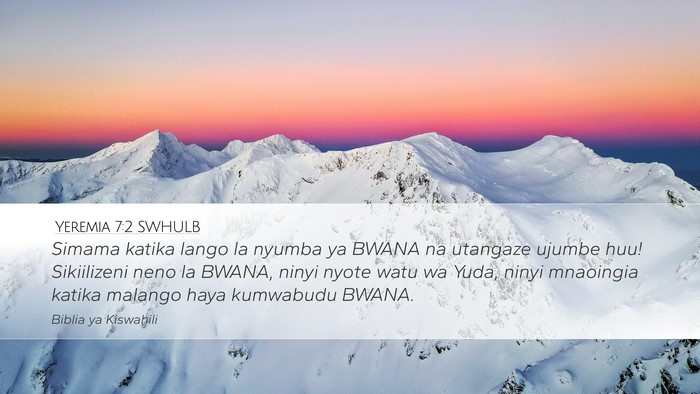 Yeremia 7:2 SWHULB Bible Verse Image