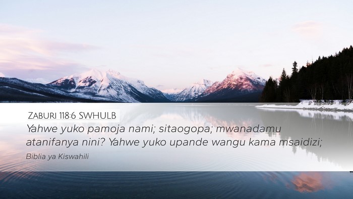 Zaburi 118:6 SWHULB Bible Verse Image