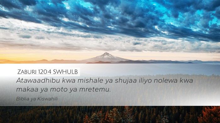 Zaburi 120:4 SWHULB Bible Verse Image