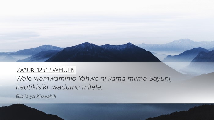 Zaburi 125:1 SWHULB Bible Verse Image