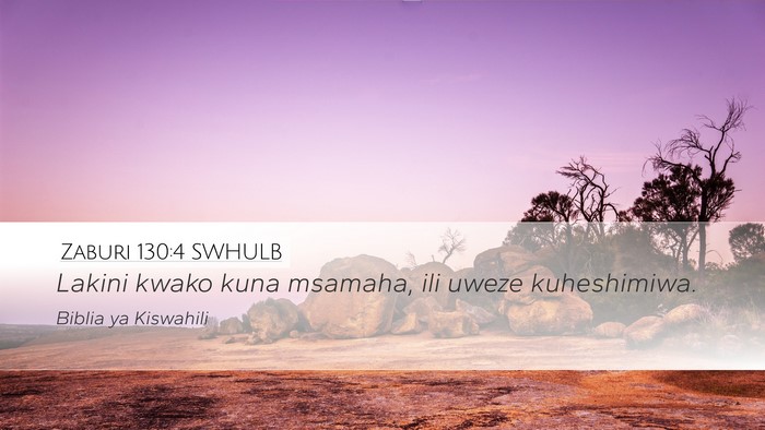 Zaburi 130:4 SWHULB Bible Verse Image