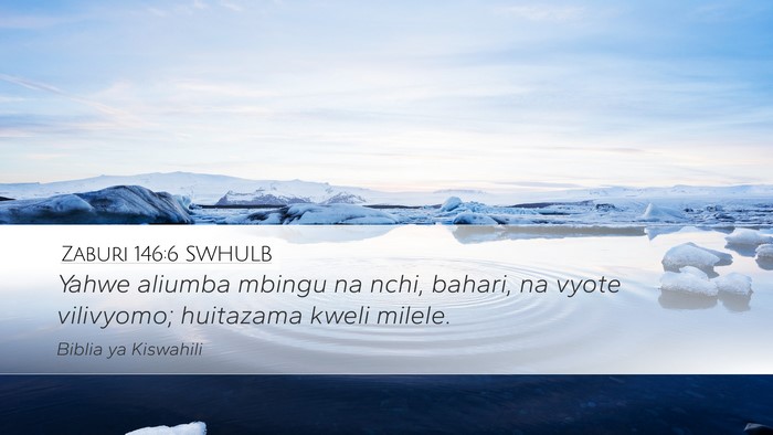 Zaburi 146:6 SWHULB Bible Verse Image