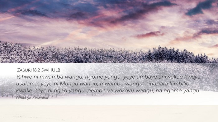 Zaburi 18:2 SWHULB Bible Verse Image
