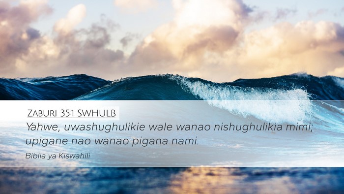 Zaburi 35:1 SWHULB Bible Verse Image