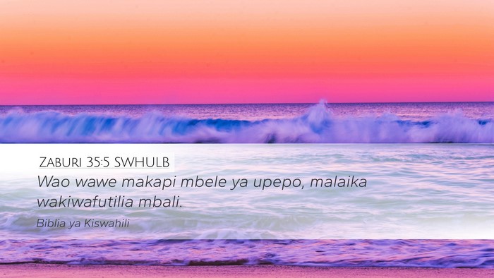 Zaburi 35:5 SWHULB Bible Verse Image