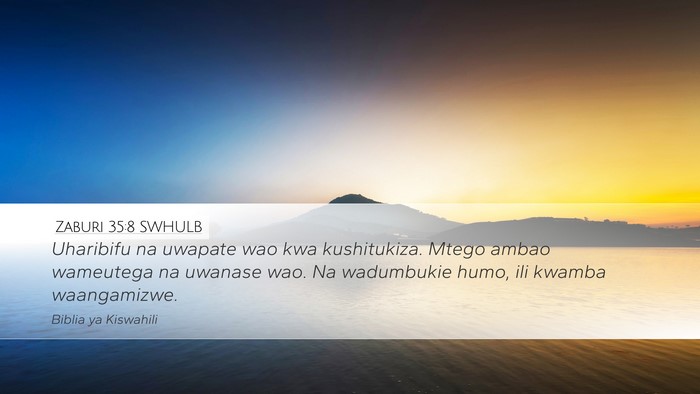 Zaburi 35:8 SWHULB Bible Verse Image