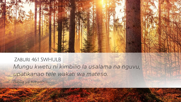 Zaburi 46:1 SWHULB Bible Verse Image