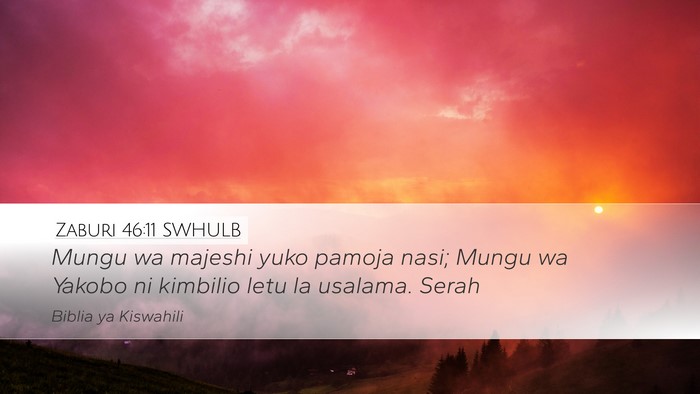 Zaburi 46:11 SWHULB Bible Verse Image