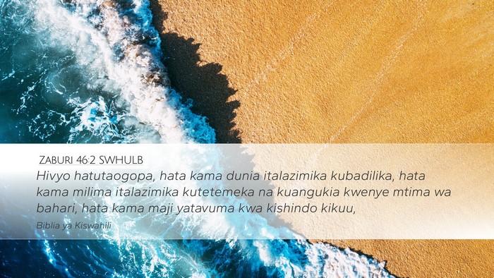 Zaburi 46:2 SWHULB Bible Verse Image