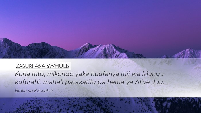 Zaburi 46:4 SWHULB Bible Verse Image