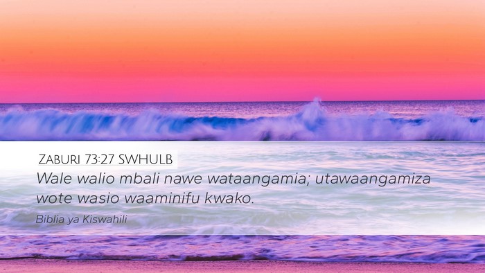 Zaburi 73:27 SWHULB Bible Verse Image
