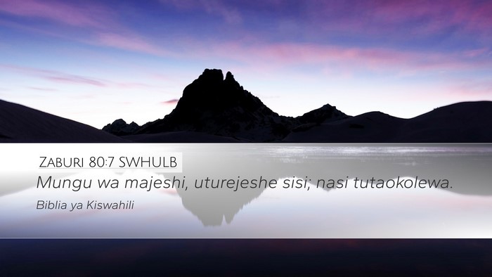 Zaburi 80:7 SWHULB Bible Verse Image