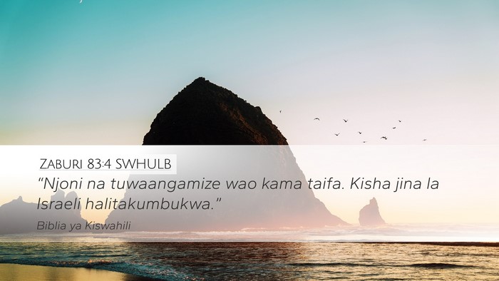 Zaburi 83:4 SWHULB Bible Verse Image