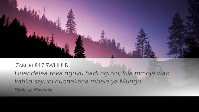 Zaburi 84:7 SWHULB Bible Verse Image