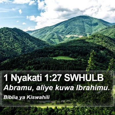1 Nyakati 1:27 SWHULB Bible Verse Image