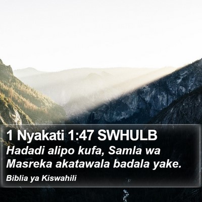 1 Nyakati 1:47 SWHULB Bible Verse Image