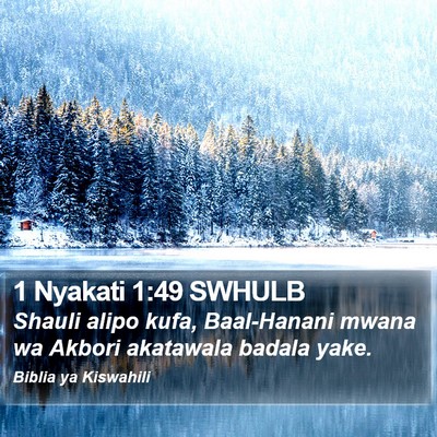 1 Nyakati 1:49 SWHULB Bible Verse Image