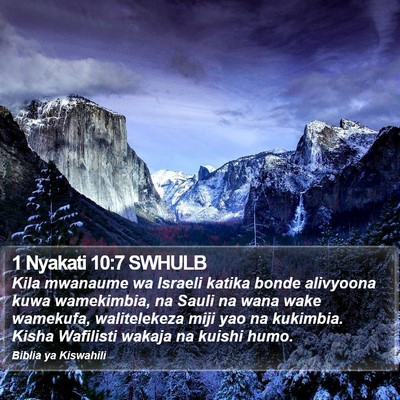 1 Nyakati 10:7 SWHULB Bible Verse Image