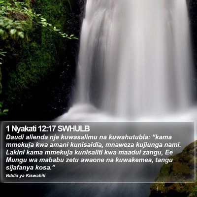 1 Nyakati 12:17 SWHULB Bible Verse Image