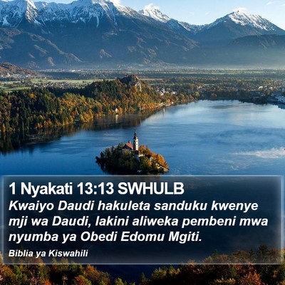 1 Nyakati 13:13 SWHULB Bible Verse Image