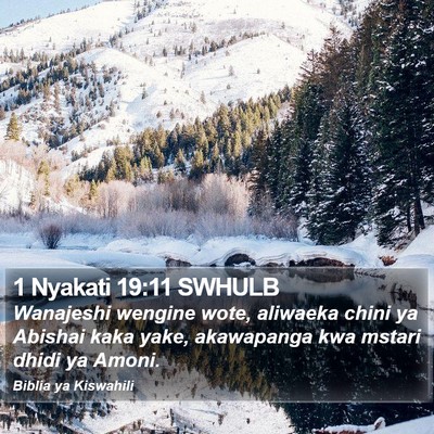 1 Nyakati 19:11 SWHULB Bible Verse Image
