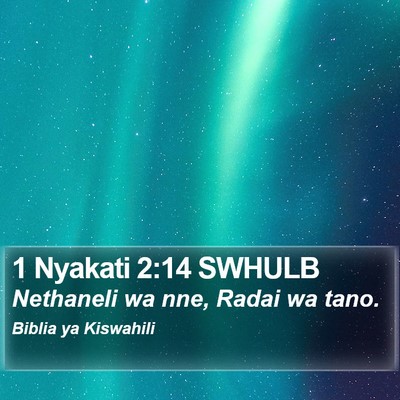 1 Nyakati 2:14 SWHULB Bible Verse Image
