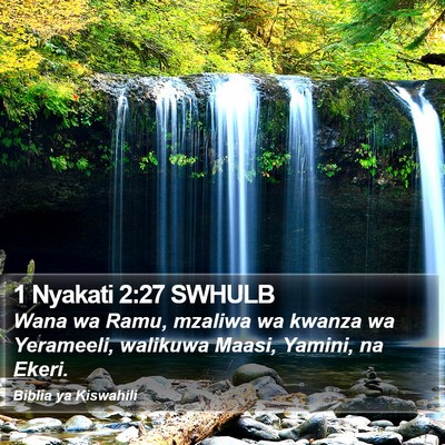 1 Nyakati 2:27 SWHULB Bible Verse Image
