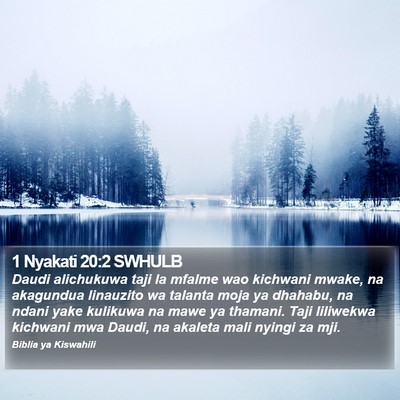 1 Nyakati 20:2 SWHULB Bible Verse Image