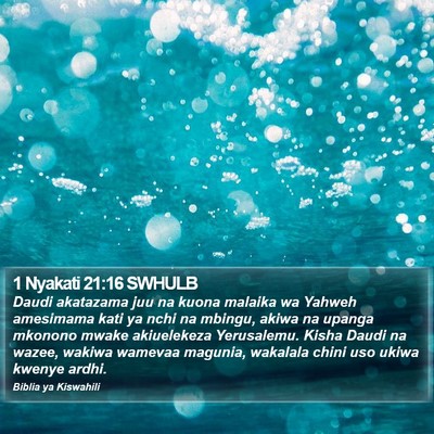 1 Nyakati 21:16 SWHULB Bible Verse Image