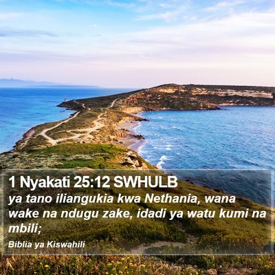 1 Nyakati 25:12 SWHULB Bible Verse Image