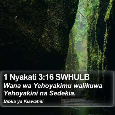 1 Nyakati 3:16 SWHULB Bible Verse Image