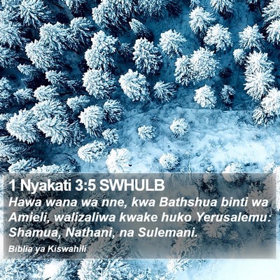 1 Nyakati 3:5 SWHULB Bible Verse Image