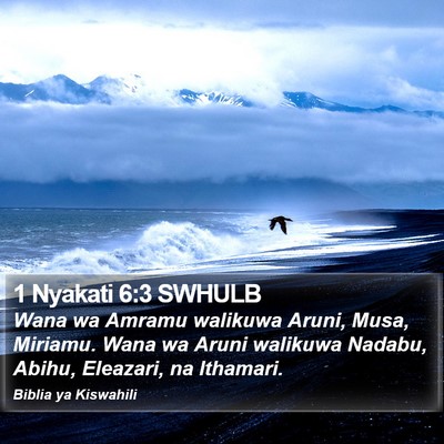 1 Nyakati 6:3 SWHULB Bible Verse Image