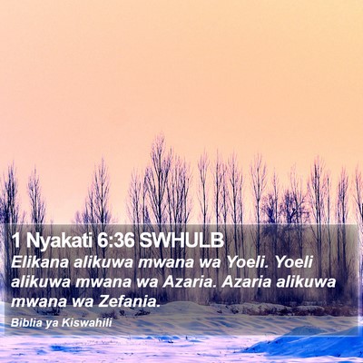 1 Nyakati 6:36 SWHULB Bible Verse Image