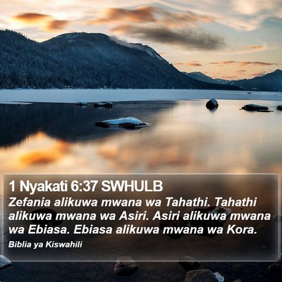 1 Nyakati 6:37 SWHULB Bible Verse Image