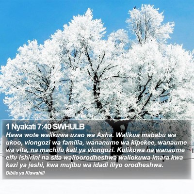 1 Nyakati 7:40 SWHULB Bible Verse Image