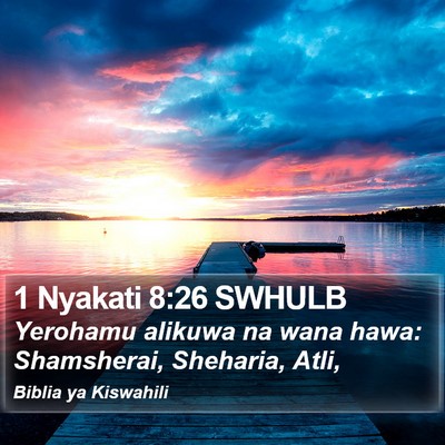 1 Nyakati 8:26 SWHULB Bible Verse Image