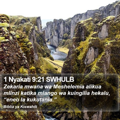1 Nyakati 9:21 SWHULB Bible Verse Image
