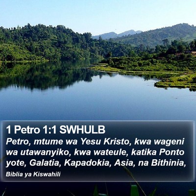 1 Petro 1:1 SWHULB Bible Verse Image